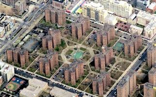 Bird's-eye view of Foster Projects complex