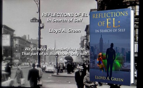 Reflections of EL book next to 115 st 1960
