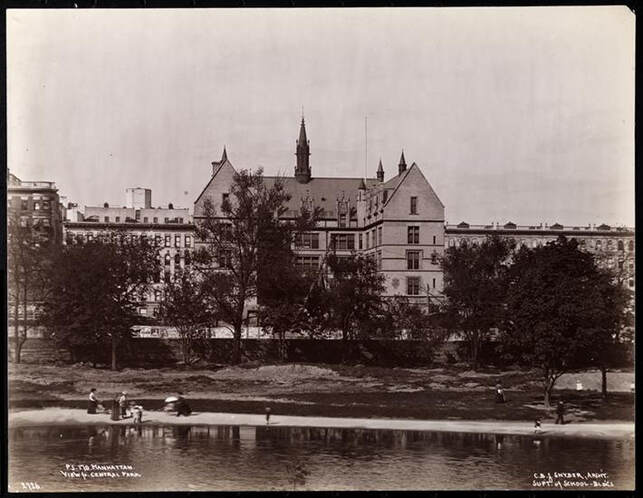PS 170 seen from  Central Park 1905.