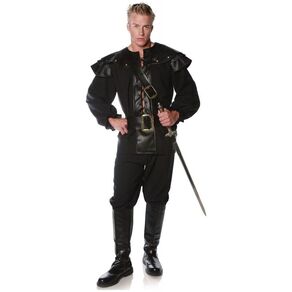 Swordman with hand on hip