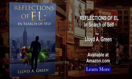 Reflections of EL book against Times Sq area
